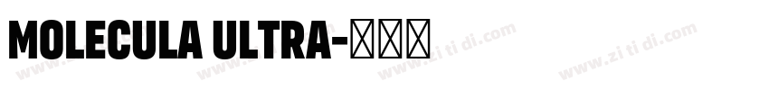 molecula ultra字体转换 molecula ultra字体转换